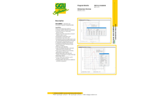 GGU-Compact - Laboratory Analysis Software - Datasheet