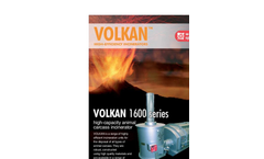 Volkan - Model 1600 - Large Capacity Animal Carcass Incinerator– Brochure