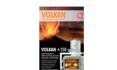 Volkan - Model 1750 - Burning Mixed Waste Stream Incinerator – Brochure