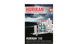 Emergency Mobile Incinerators – Hurikan 150E Series – Brochure