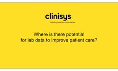 Clinisys (US) Potential for Lab Data to Improve Patient Care - Clinisys Customer Summit - Video