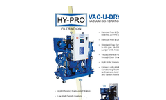 Vacuum Dehydrators - Brochure