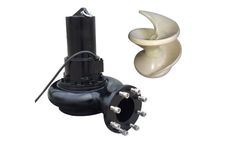 DeTech - Model SSP Series - Centrifugal Screw Impeller Sewage Pump