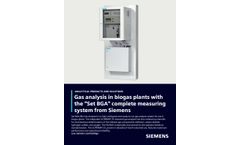Gas Analysis in Biogas Plants with the 