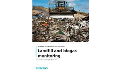Ultramat 23 Continuous Gas Analyzer - Landfill and Biogas Monitoring - Brochure