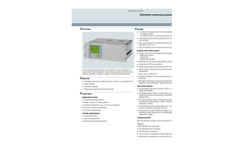 Siemens Oxymat - Model 61 - Continuous Oxygen Gas Analyzers - Catalog