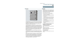 Siemens Maxum - Model Edition II - Process Gas Chromatograph - Catalog