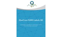 HazCom/GHS Labels 101