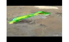 (RWC-039) Animated Contamination Contours at Mine Site Video