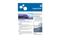 Model DH56 - Liquid Dust Control Brochure