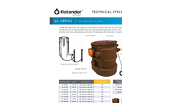 GL Series Greywater Filters Datasheet