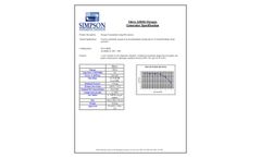 Onyx AS016 Oxygen Generator - Specification Sheet