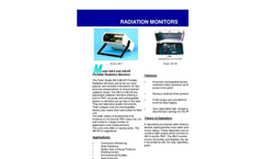 Pylon - AB5 - Portable Radiation Monitors Brochure