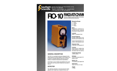 R0-10 Portable Ion Chamber Brochure