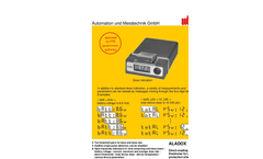 Automess Aladox Personal Dosimeter Brochure