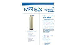 Culligan - HE Series High Efficiency Water Filter System Brochure