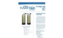 Culligan - High Efficiency Twin Water Softener System Brochure