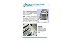 DEVISE - Model Type IBS - Inclined Bar Screen - Brochure