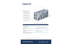 ITM - Model HGas1SP - Smallest Containerised PEM Electrolyser System - Datasheet