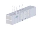 ITM - Model HGas3SP - Largest Containerised PEM Electrolyser Hydrogen Generation System
