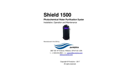Shield - Model 1500 - LED Powered Advanced Oxidation System for Water Treatment Manual