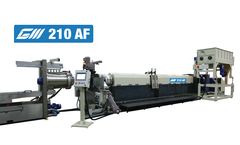 Gamma Meccanica - Model AF - Plastic Recycling Lines with Forced Feed