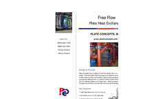 Free Flow Plate Heat Exchangers Brochure