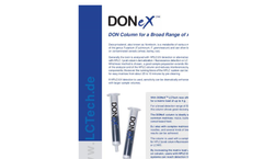 DONeX - DON Column for a Broad Range of Analysis System Brochure