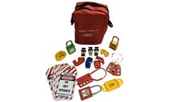 KRM Loto – Personal Lockout Tagout Pouch Kit - Red