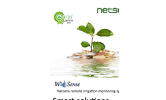 WiSense smart solution for irrigation