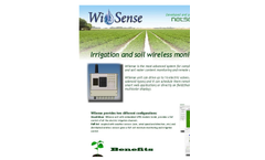 WiSense - Irrigation Monitoring & Control Systems – Brochure