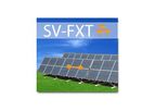 SUNVIEW - Model SV-FXT - Fixed Array Design