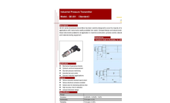 A.YITE - Model GE-201 - Industrial Pressure Transmitter Datasheet