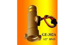A.YITE - Model GE-302 - Brass Water Flow Rate Sensor