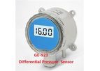 Model GE-923 - Air Differential Pressure Transmitter with LCD Screen