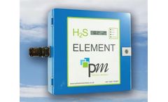 Pollution Monitors - Model Element Series - H2S Gas Monitors