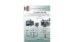 Model CF 800 - Clear Flow System Brochure