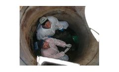 Leak sealing solutions for wastewater
