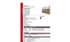 Model MAS-LM - Mechanical Stationary Livestock Scale Brochure