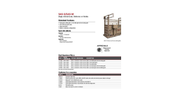 Model SAS - Single Animal Scale Brochure