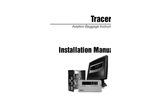 Tracer - Model AVi - Baggage Counter System Manual