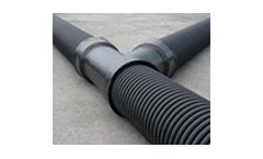 WEIDA Double Wall Corrugated HDPE Pipes