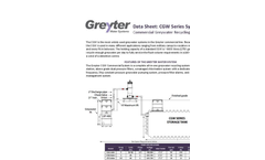 CGW Series Commercial Greywater Recycling System Datasheet