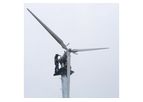 Senwei - Model SWT-10KW - Variable Pitch Wind Turbine