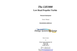 ESD - Model LH1000 - Low Head Stream Engine - Manual