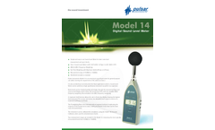 Pulsar Model 14 - Digital Sound Level Meter - Datasheet