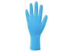 Finite - Model HD Blue-FHD50 - Blue Nitrile Powder Free Disposable Glove