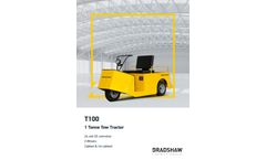 Bradshaw - Model T100 - Tow Tractors - Brochure