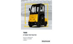 Bradshaw - Model T800 - 8-Tonne Tow Tractor - Brochure
