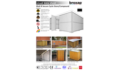 Broxap - Model BXMW/BSP/BLOX - Bespoke Blox Shelter Brochure